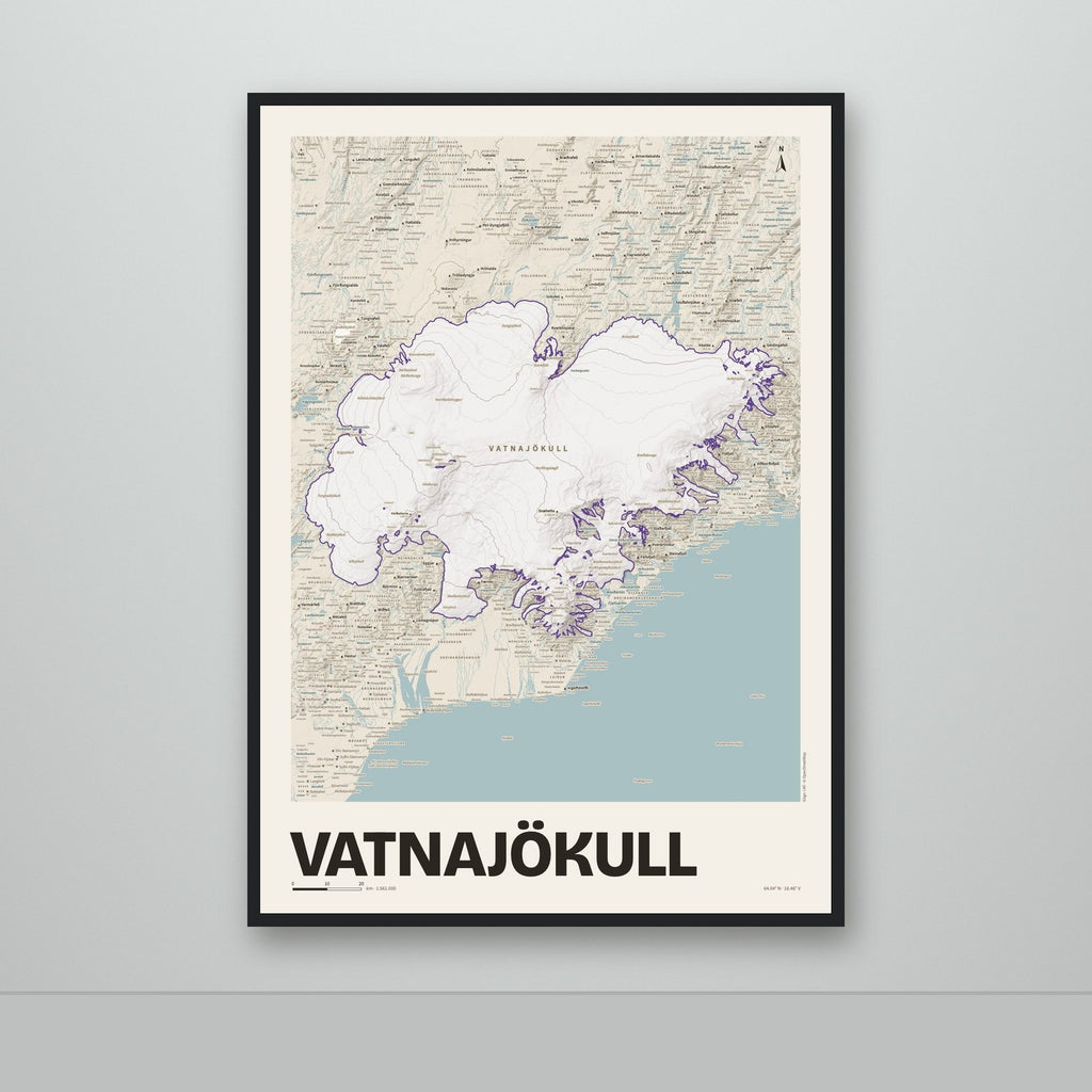 Vatnajökull – Sandur, lúpínufjólublár