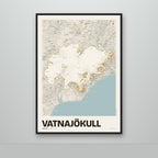 Vatnajökull – Sandur, okkurgulur