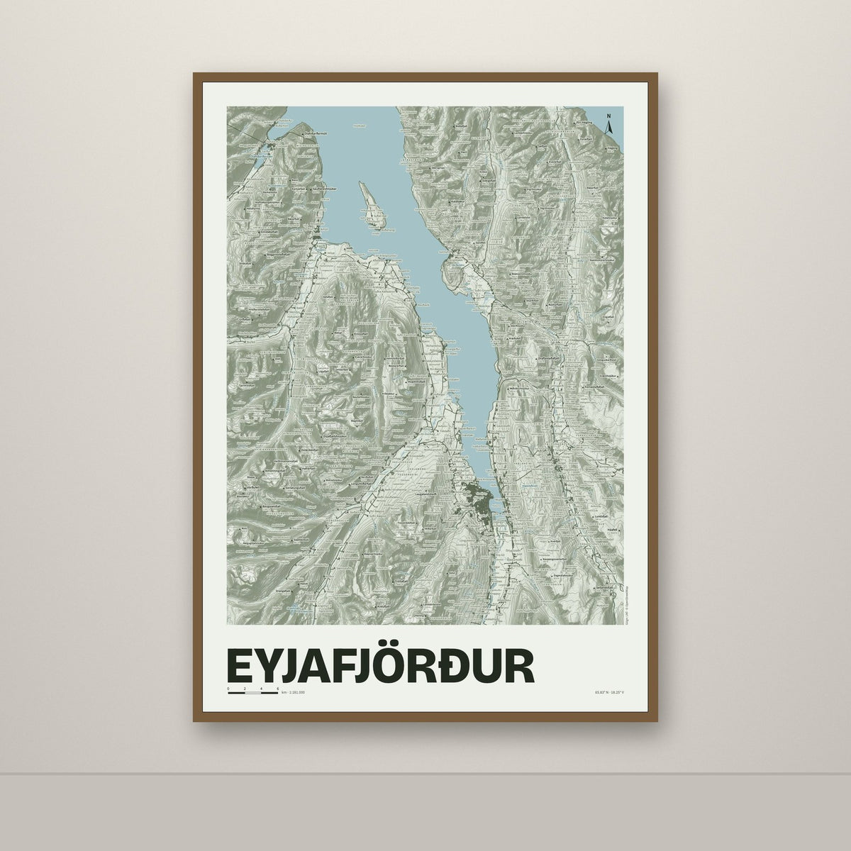 Eyjafjörður – Mosi, okkurgulur