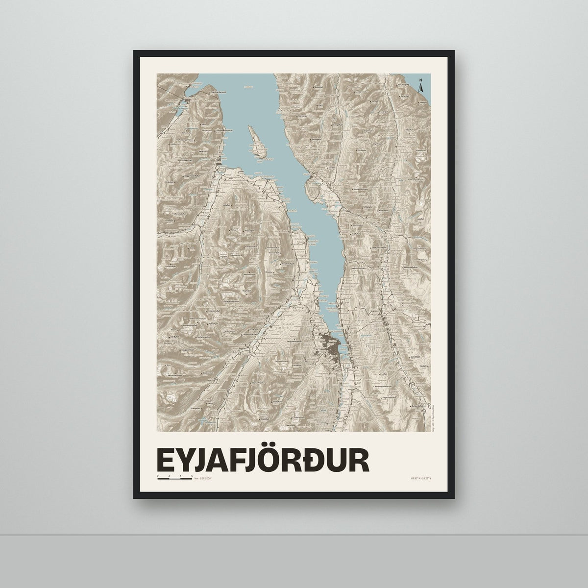 Eyjafjörður – Sandur, okkurgulur