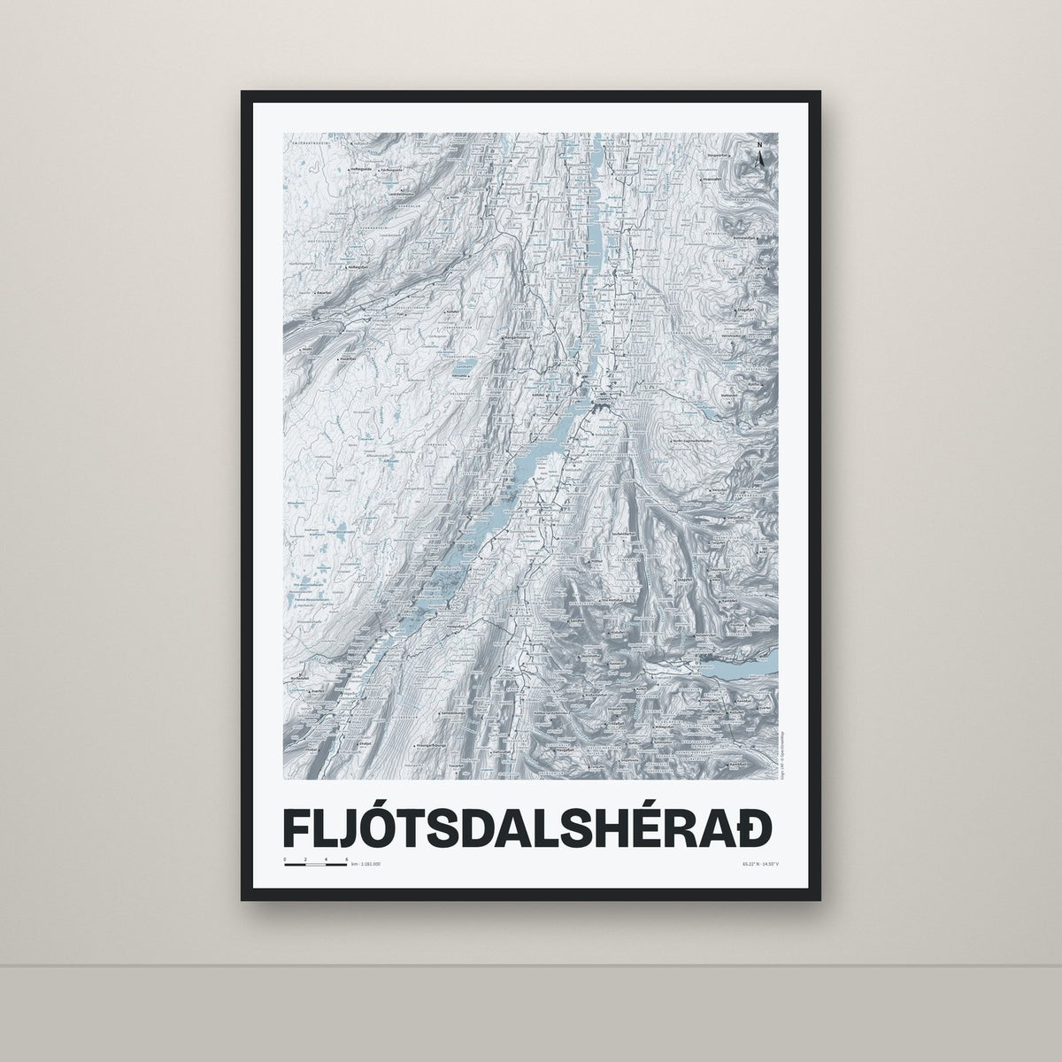 Fljótsdalshérað – Ljóst, rauður