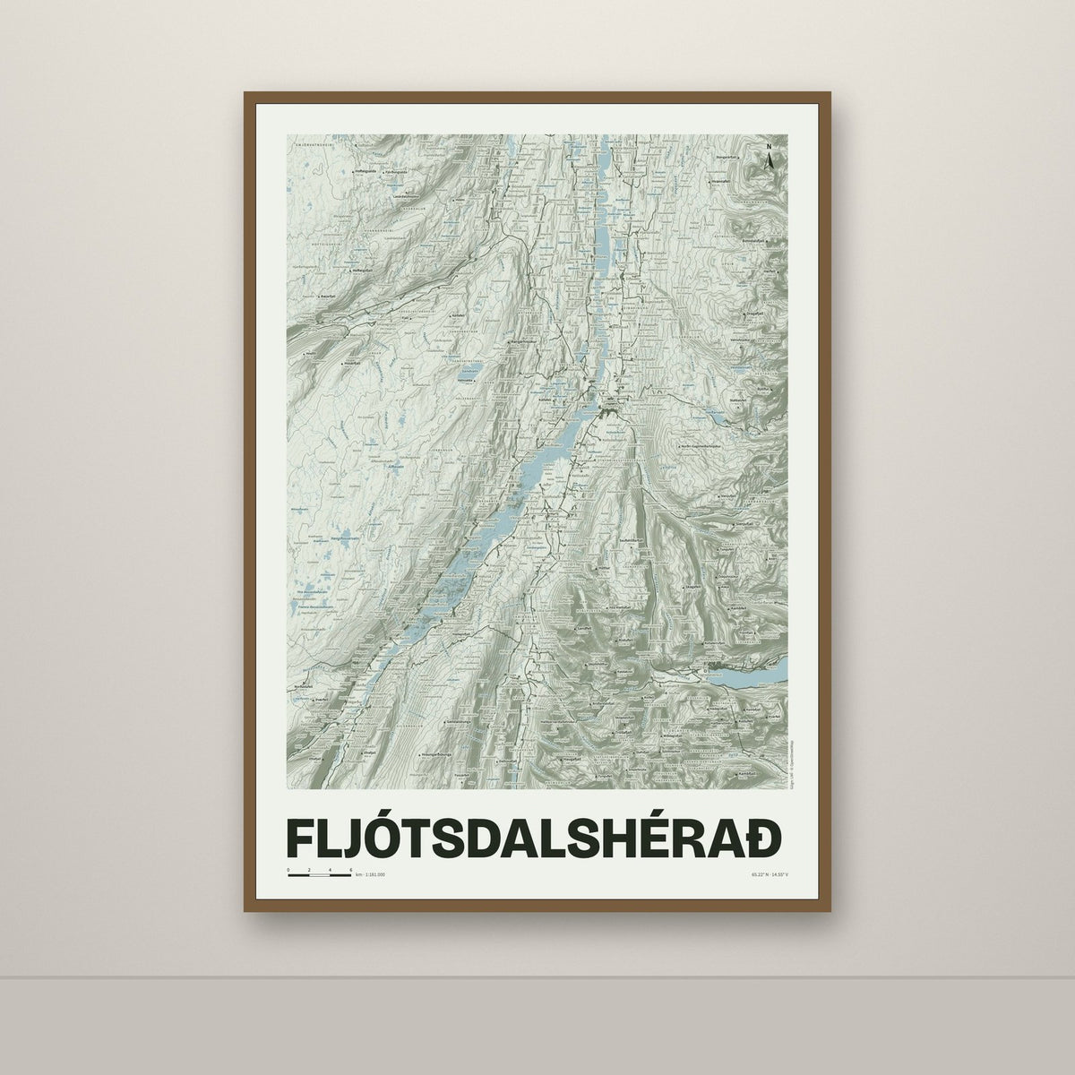 Fljótsdalshérað – Mosi, lúpínufjólublár