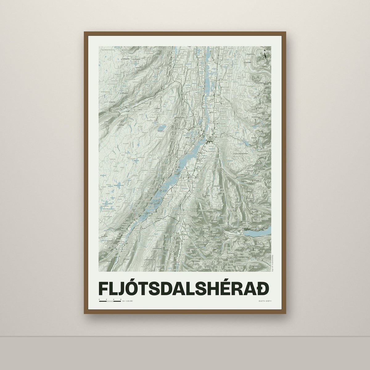 Fljótsdalshérað – Mosi, rauður