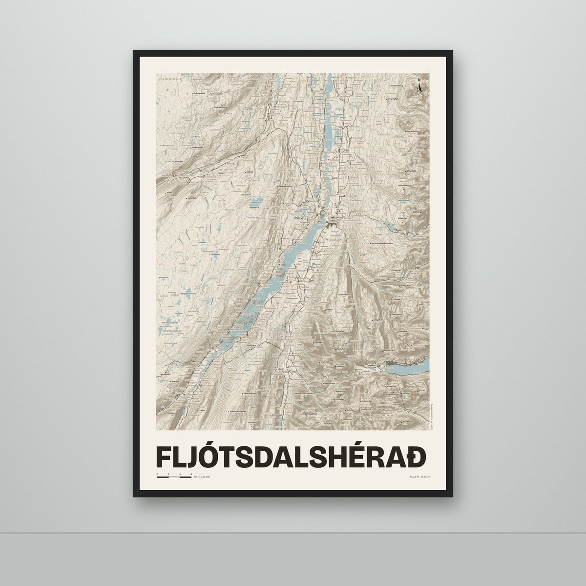 Fljótsdalshérað – Sandur, blár