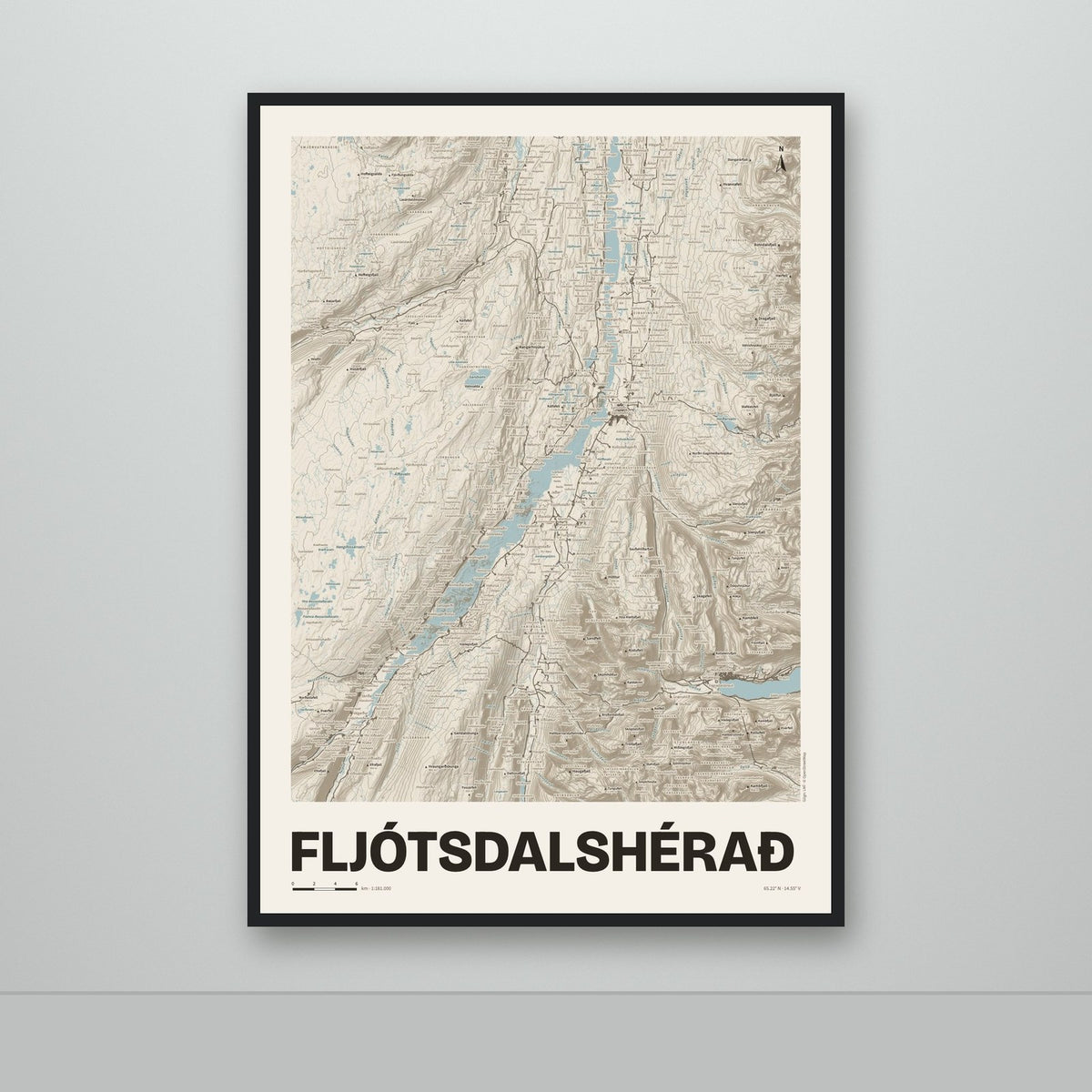 Fljótsdalshérað – Sandur, rauður