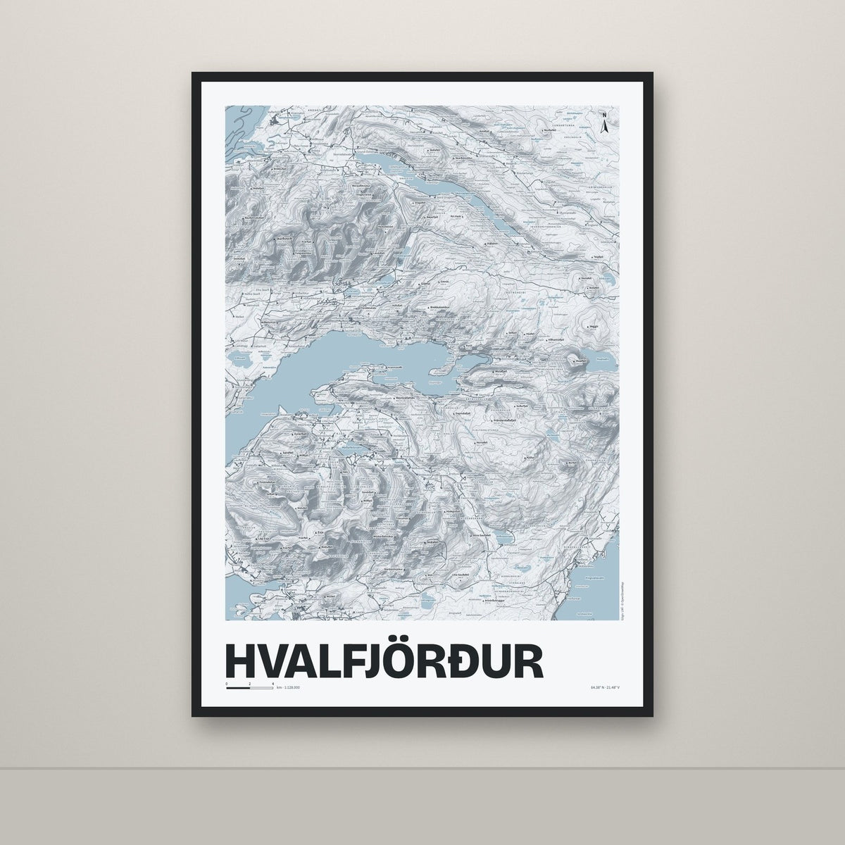 Hvalfjörður – Ljóst, blár
