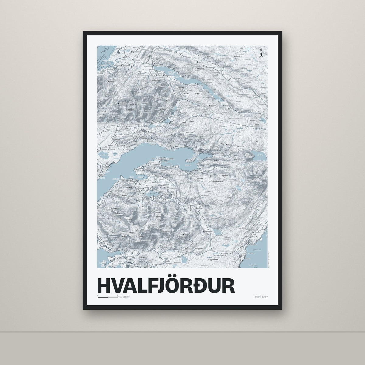 Hvalfjörður – Ljóst, lúpínufjólublár