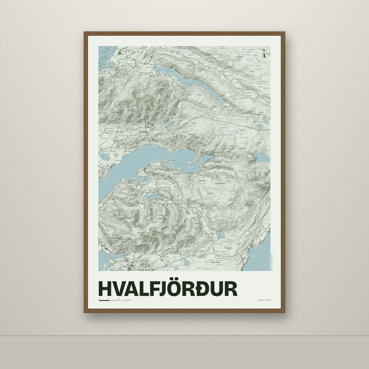 Hvalfjörður – Mosi, rauður