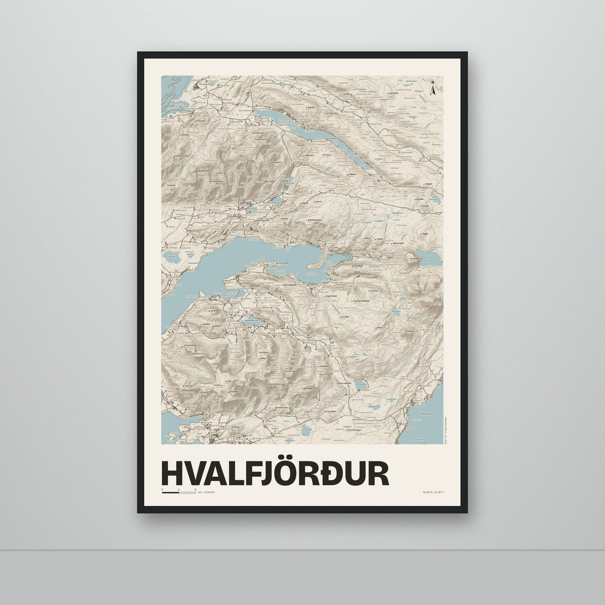 Hvalfjörður – Sandur, lúpínufjólublár