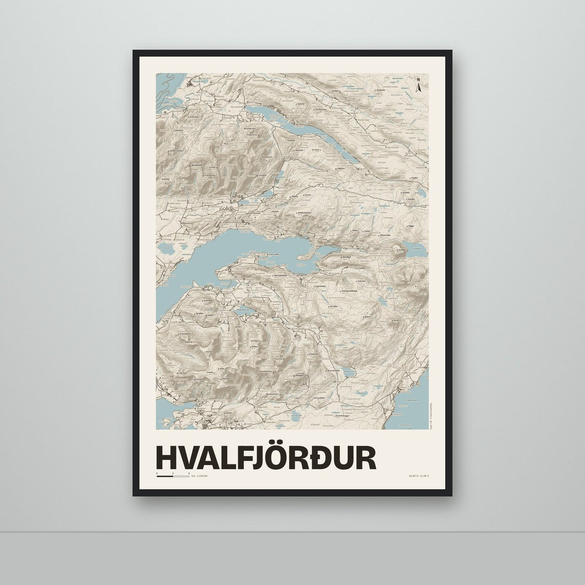 Hvalfjörður – Sandur, rauður