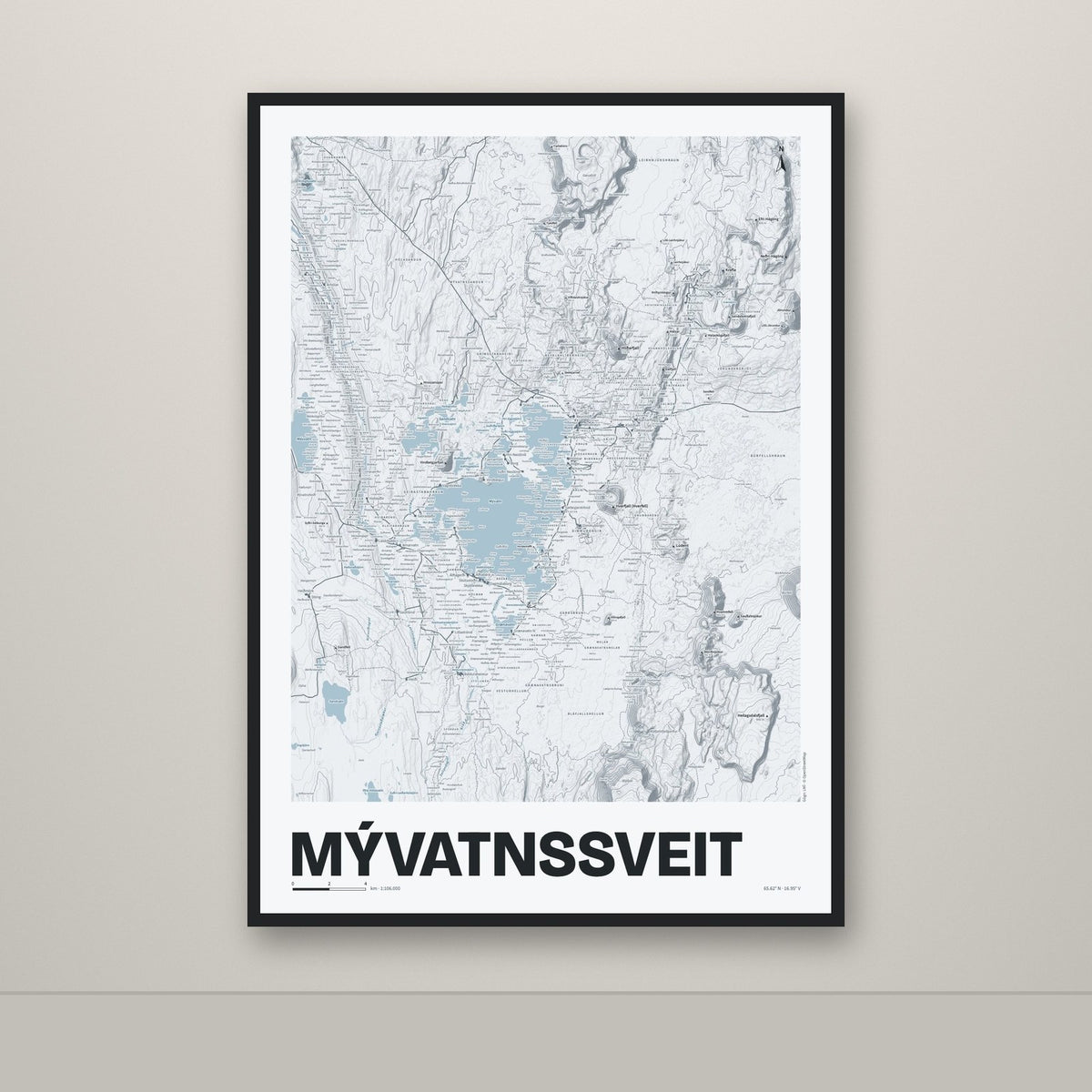 Mývatnssveit – Ljóst, lúpínufjólublár