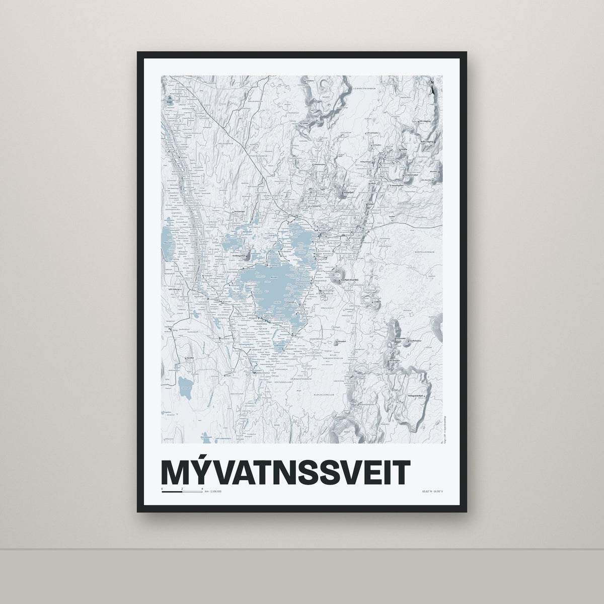 Mývatnssveit – Ljóst, okkurgulur