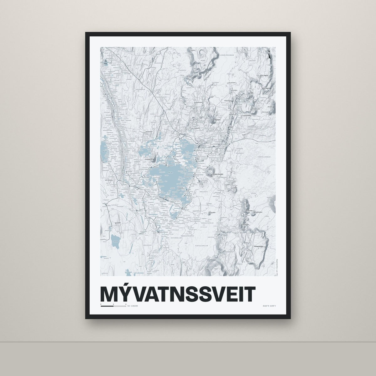 Mývatnssveit – Ljóst, rauður