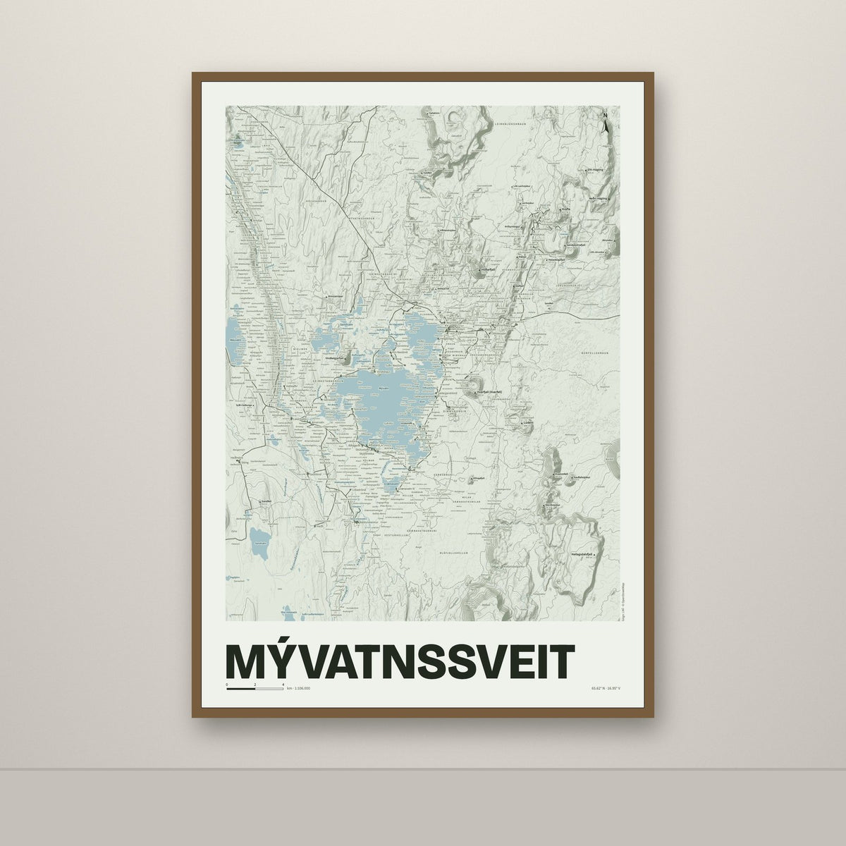 Mývatnssveit – Mosi, rauður