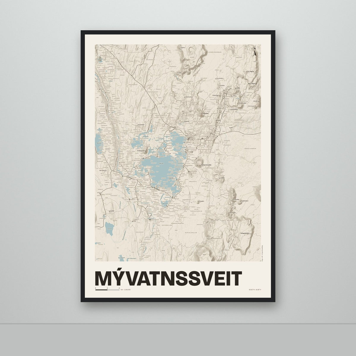 Mývatnssveit – Sandur, blár