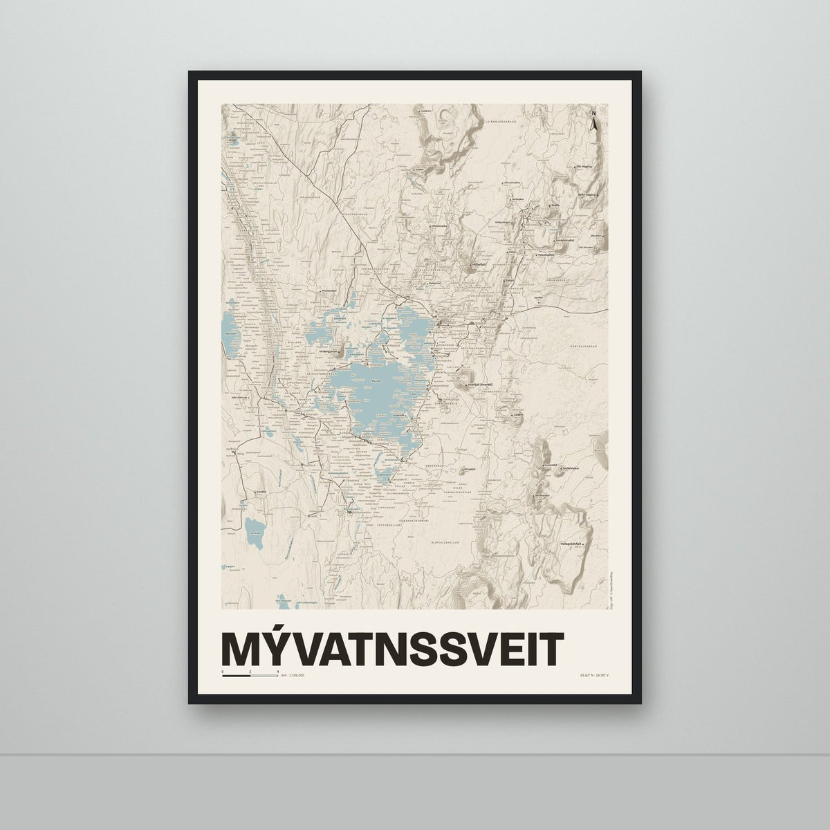 Mývatnssveit – Sandur, lúpínufjólublár