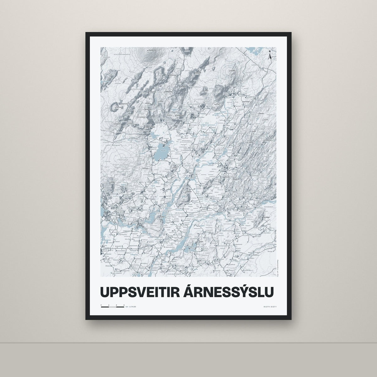 Uppsveitir Árnessýslu – Ljóst, lúpínufjólublár