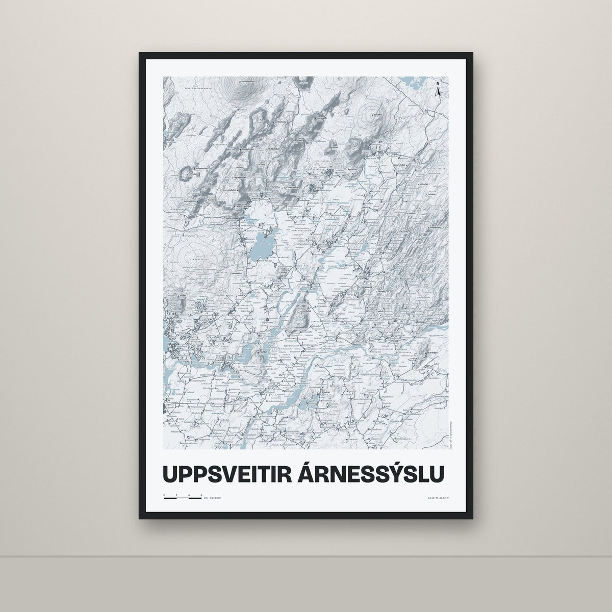 Uppsveitir Árnessýslu – Ljóst, rauður