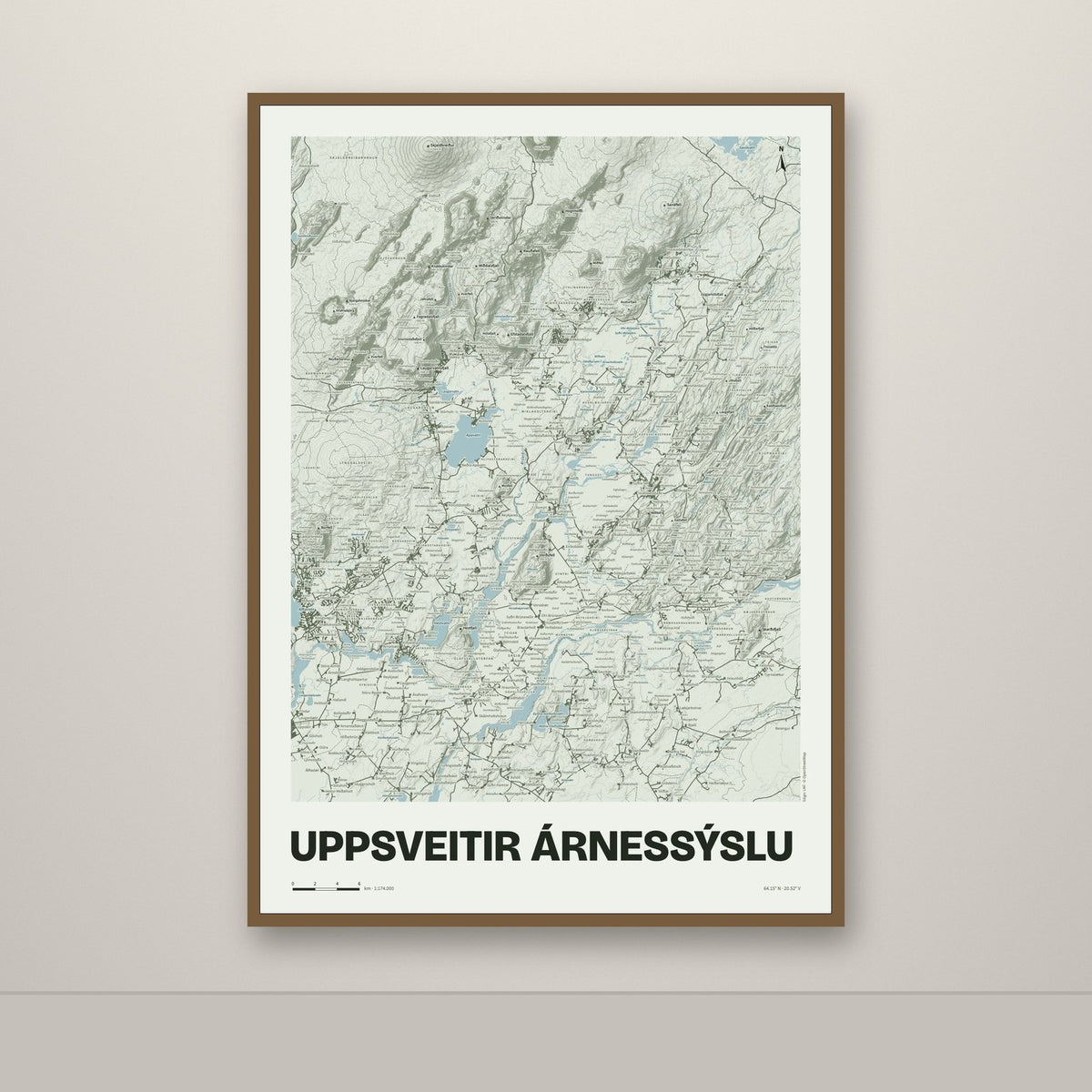 Uppsveitir Árnessýslu – Mosi, rauður