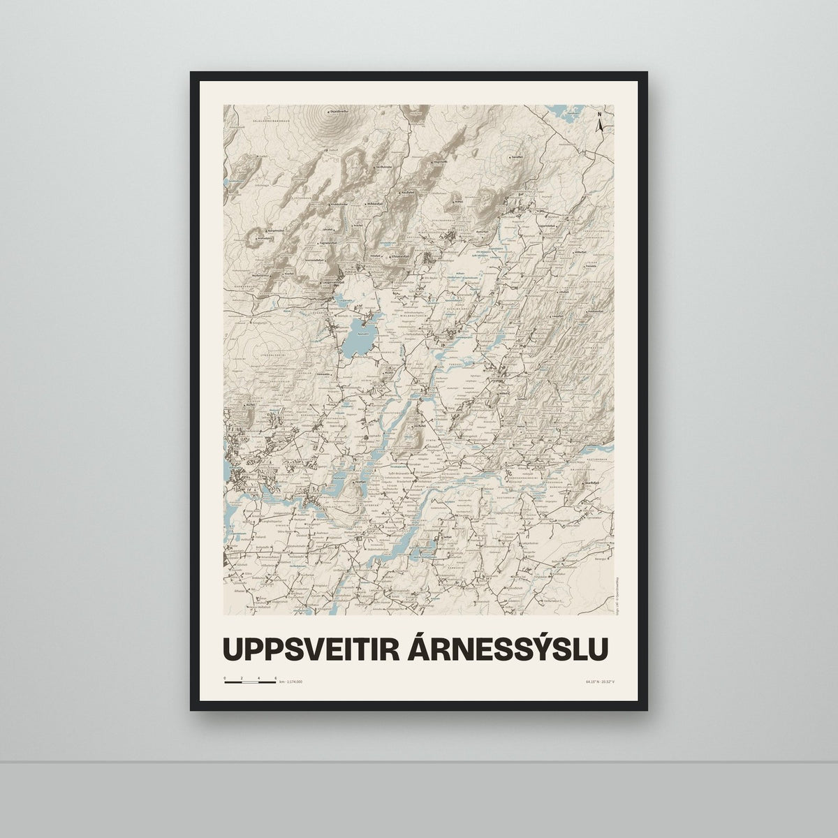Uppsveitir Árnessýslu – Sandur, rauður