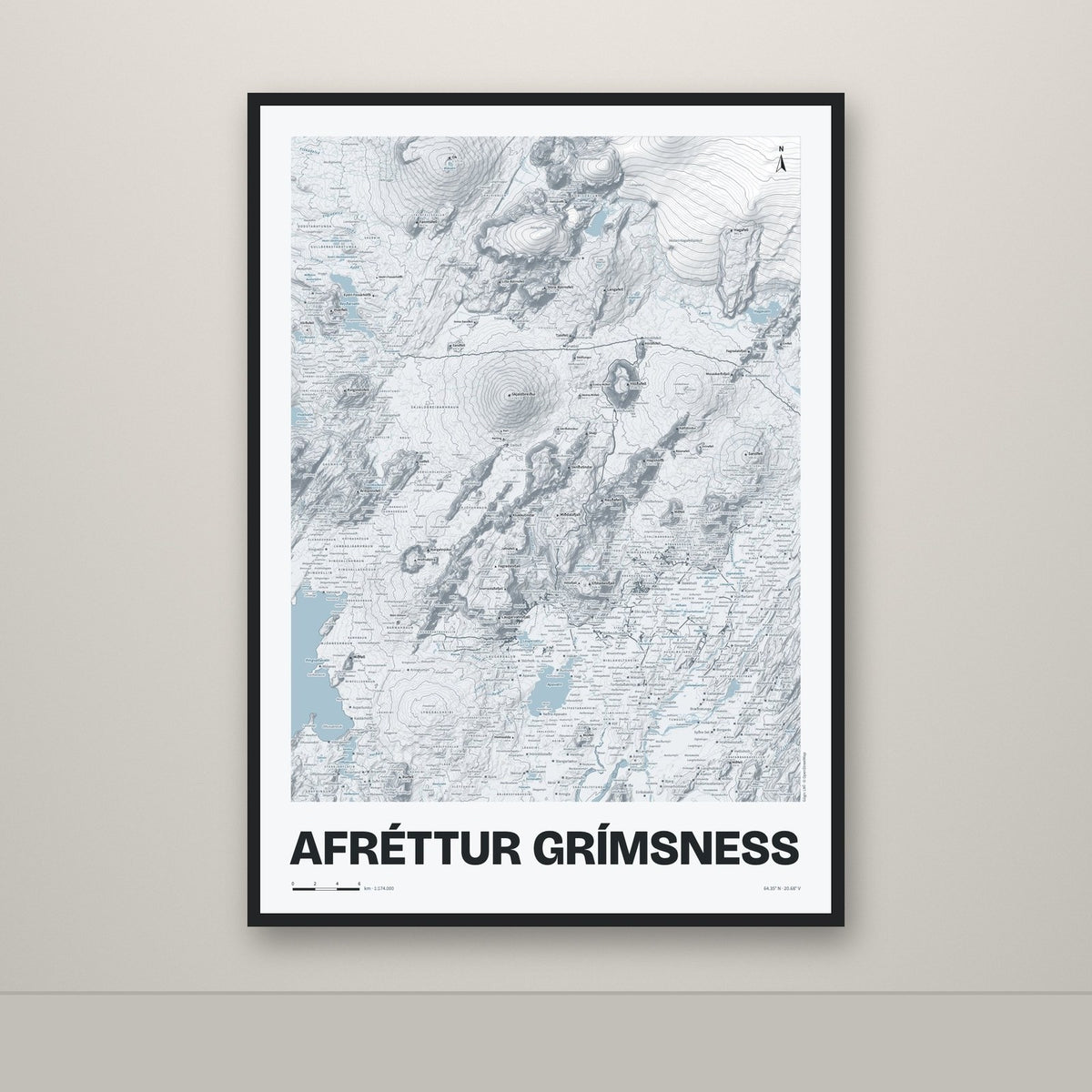 Afréttur Grímsness – Ljóst, blár