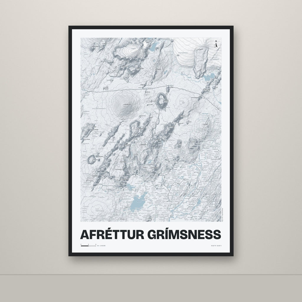 Afréttur Grímsness – Ljóst, lúpínufjólublár