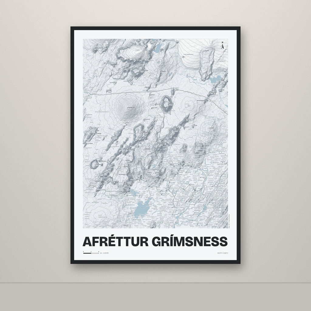 Afréttur Grímsness – Ljóst, rauður