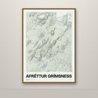 Afréttur Grímsness – Mosi, okkurgulur