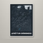 Afréttur Grímsness – Nótt, blár