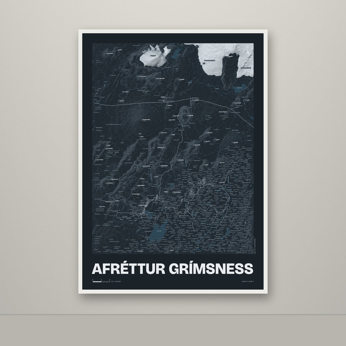 Afréttur Grímsness – Nótt, blár