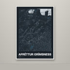 Afréttur Grímsness – Nótt, lúpínufjólublár