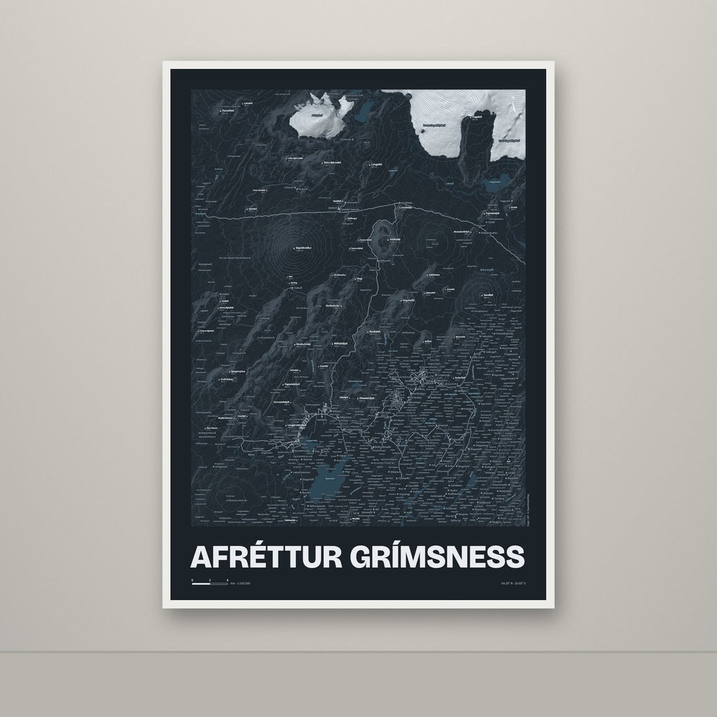 Afréttur Grímsness – Nótt, rauður