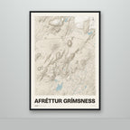 Afréttur Grímsness – Sandur, blár