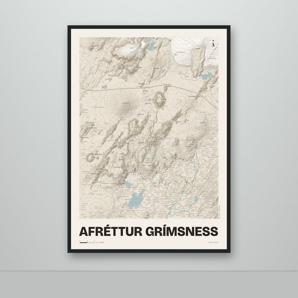 Afréttur Grímsness – Sandur, rauður