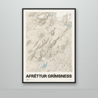 Afréttur Grímsness – Sandur, rauður