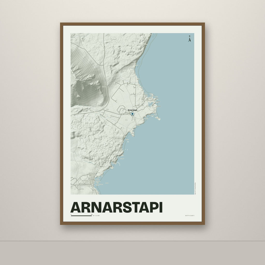 Arnarstapi – Mosi, blár