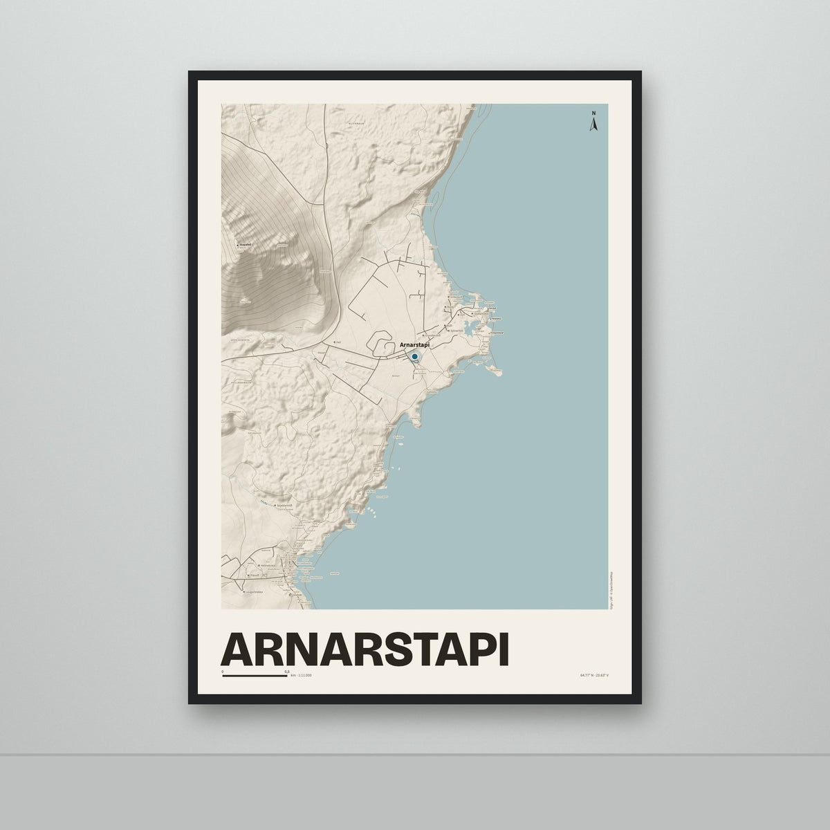 Arnarstapi – Sandur, blár