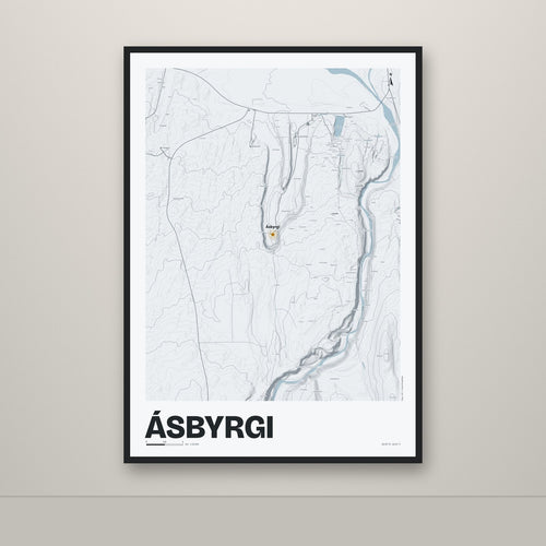Ásbyrgi – Ljóst, okkurgulur