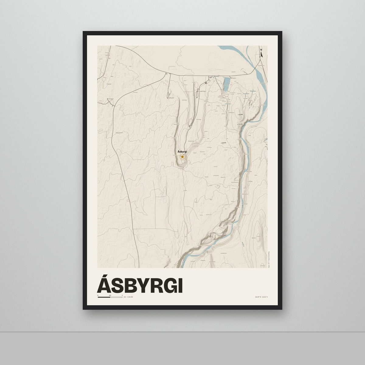 Ásbyrgi – Sandur, okkurgulur