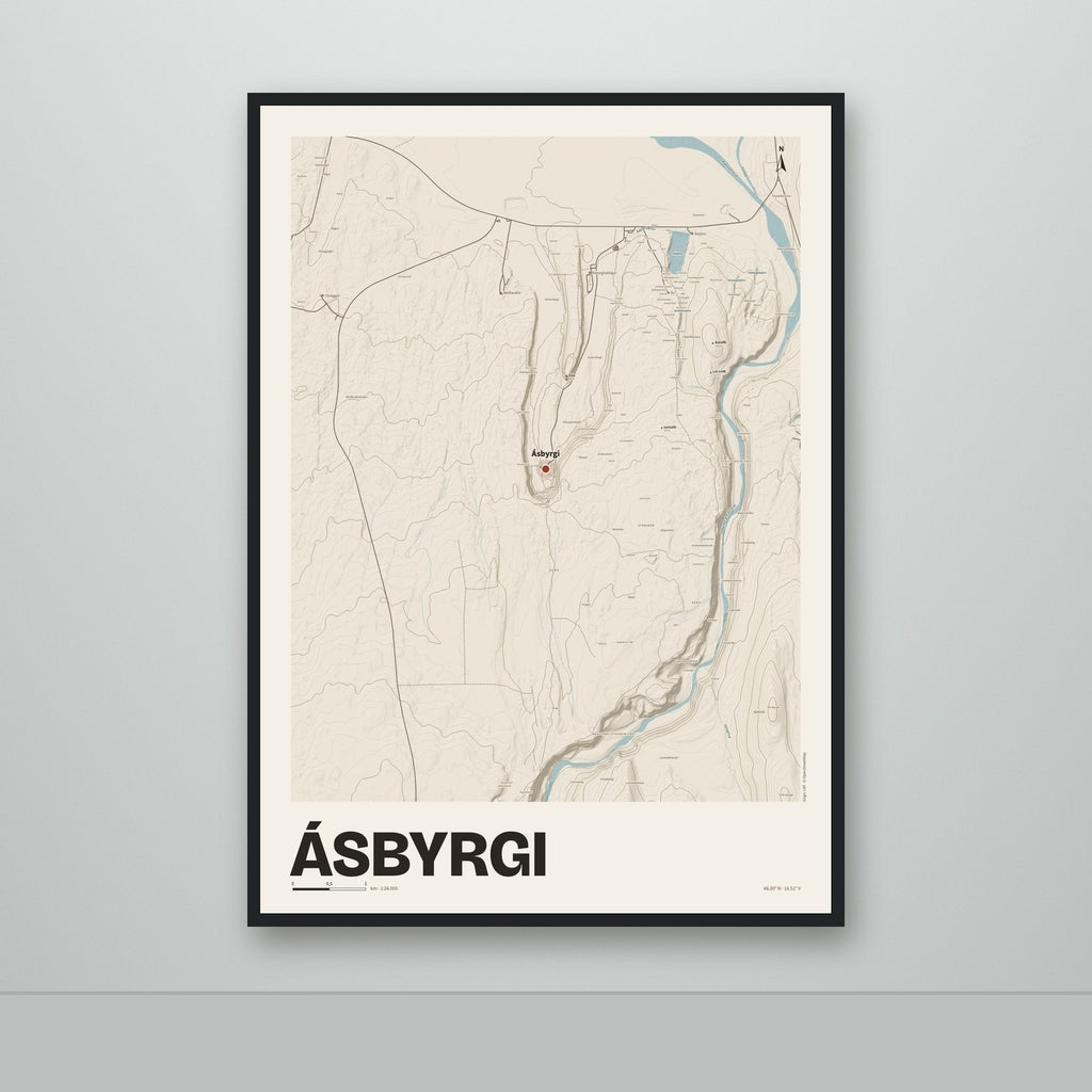 Ásbyrgi – Sandur, rauður