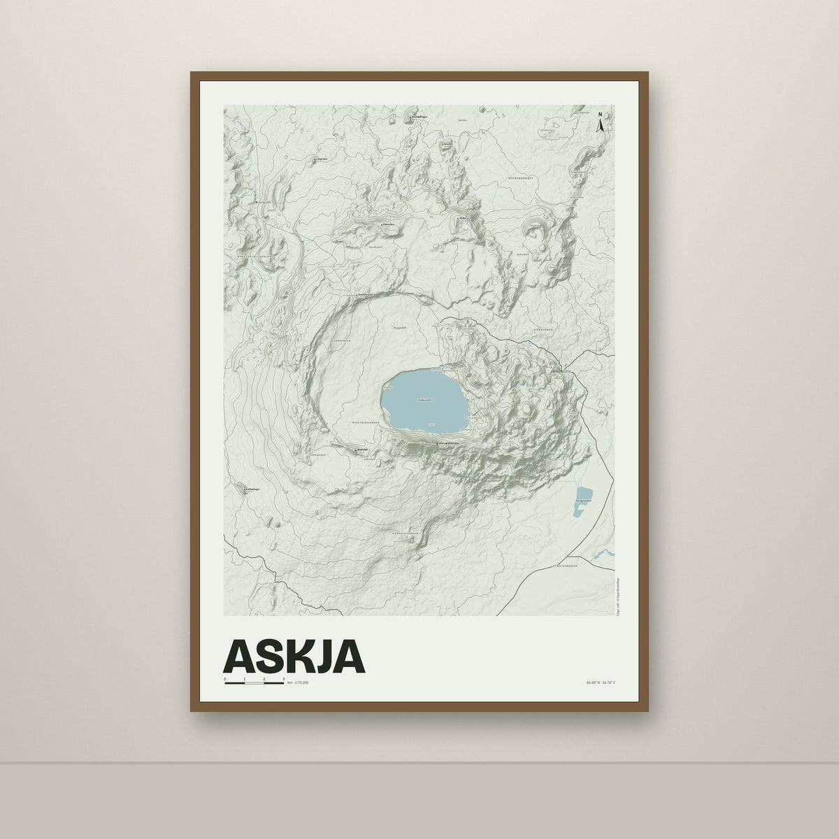 Askja – Mosi, blár