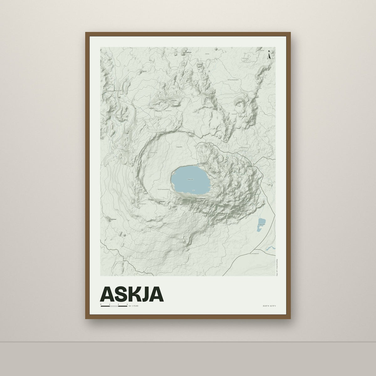 Askja – Mosi, rauður