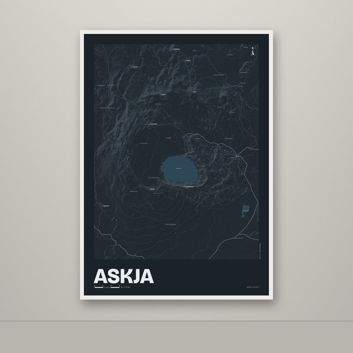 Askja – Nótt, okkurgulur