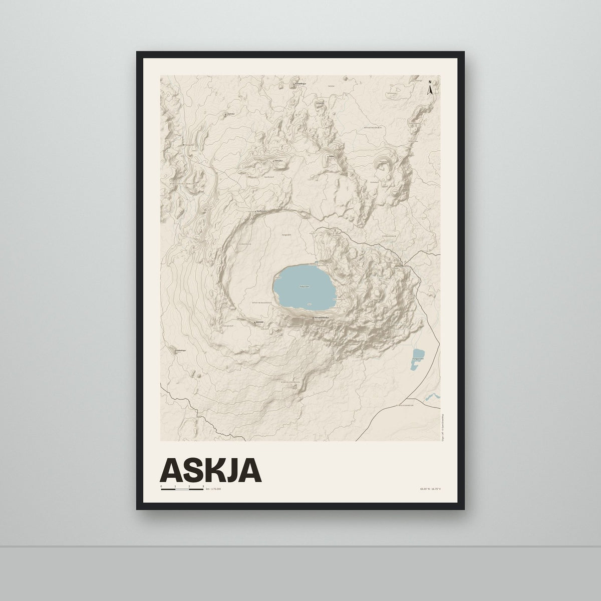 Askja – Sandur, blár