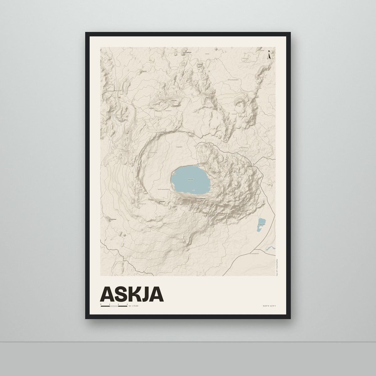 Askja – Sandur, blár