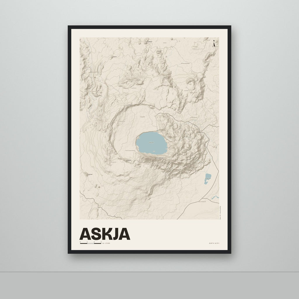 Askja – Sandur, rauður