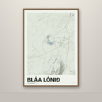 Bláa lónið – Mosi, rauður