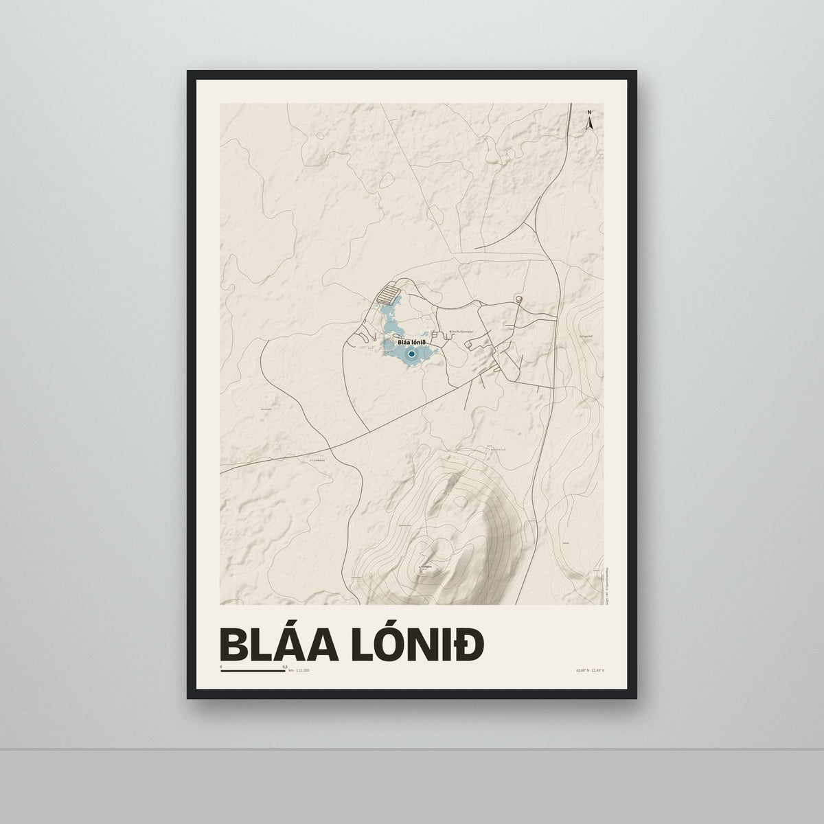 Bláa lónið – Sandur, blár
