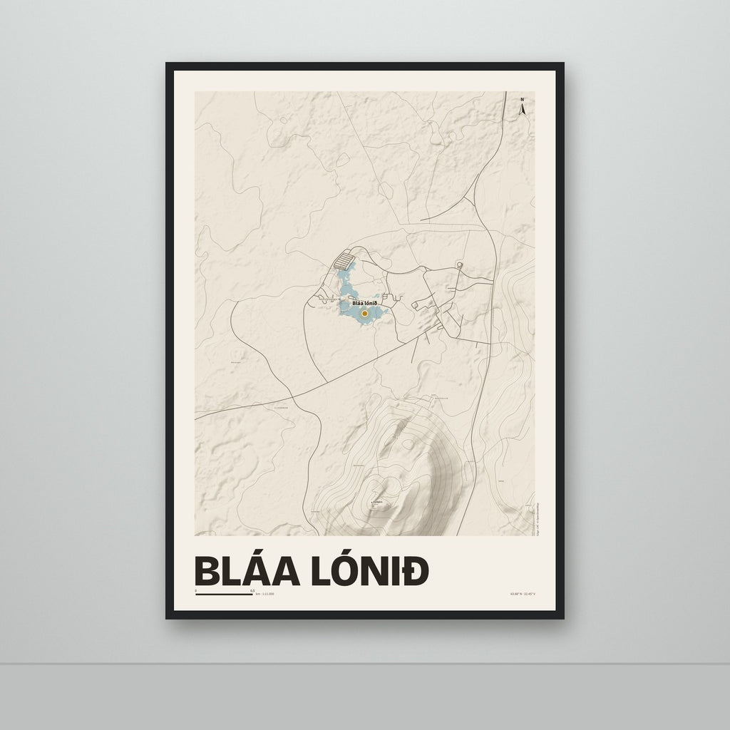 Bláa lónið – Sandur, okkurgulur