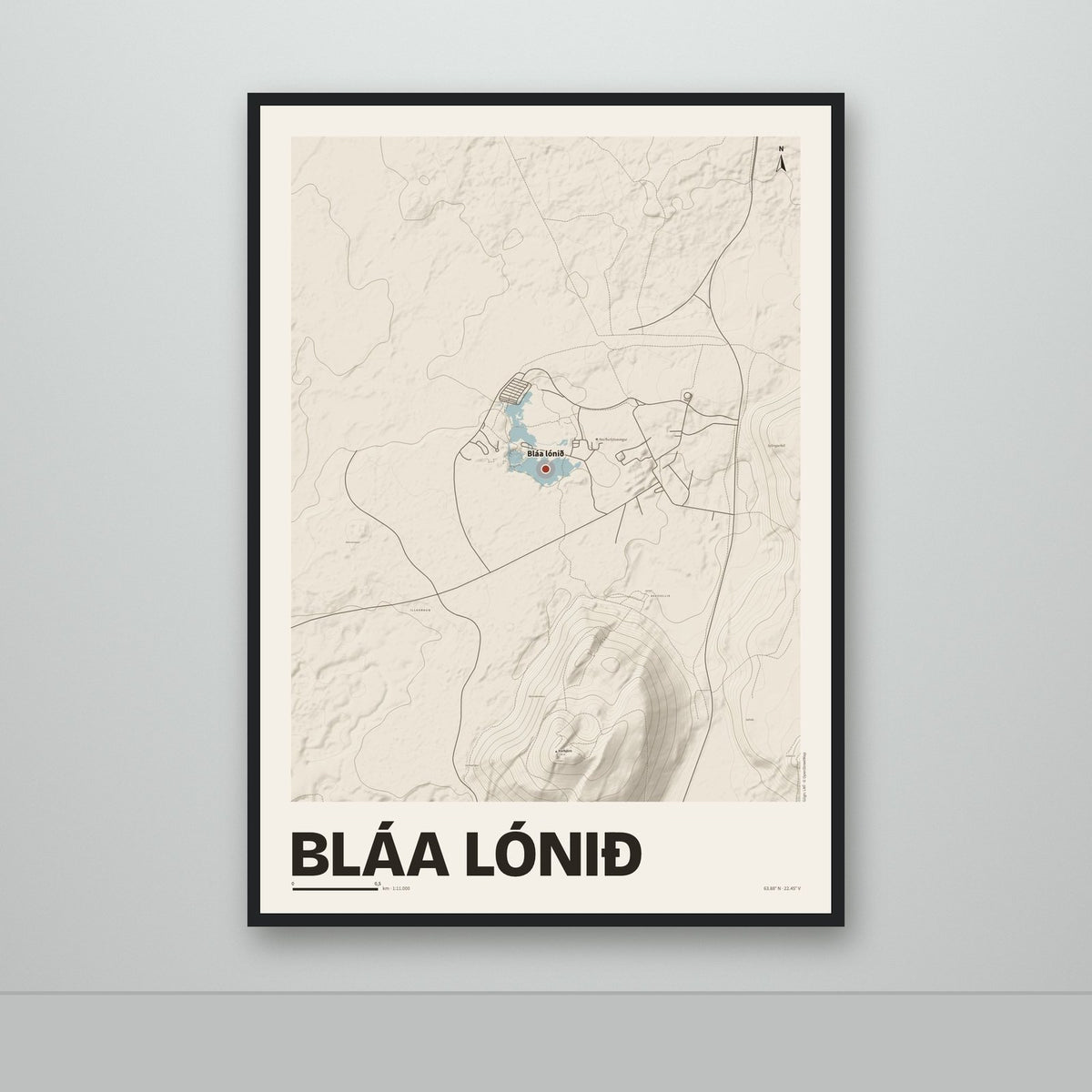 Bláa lónið – Sandur, rauður